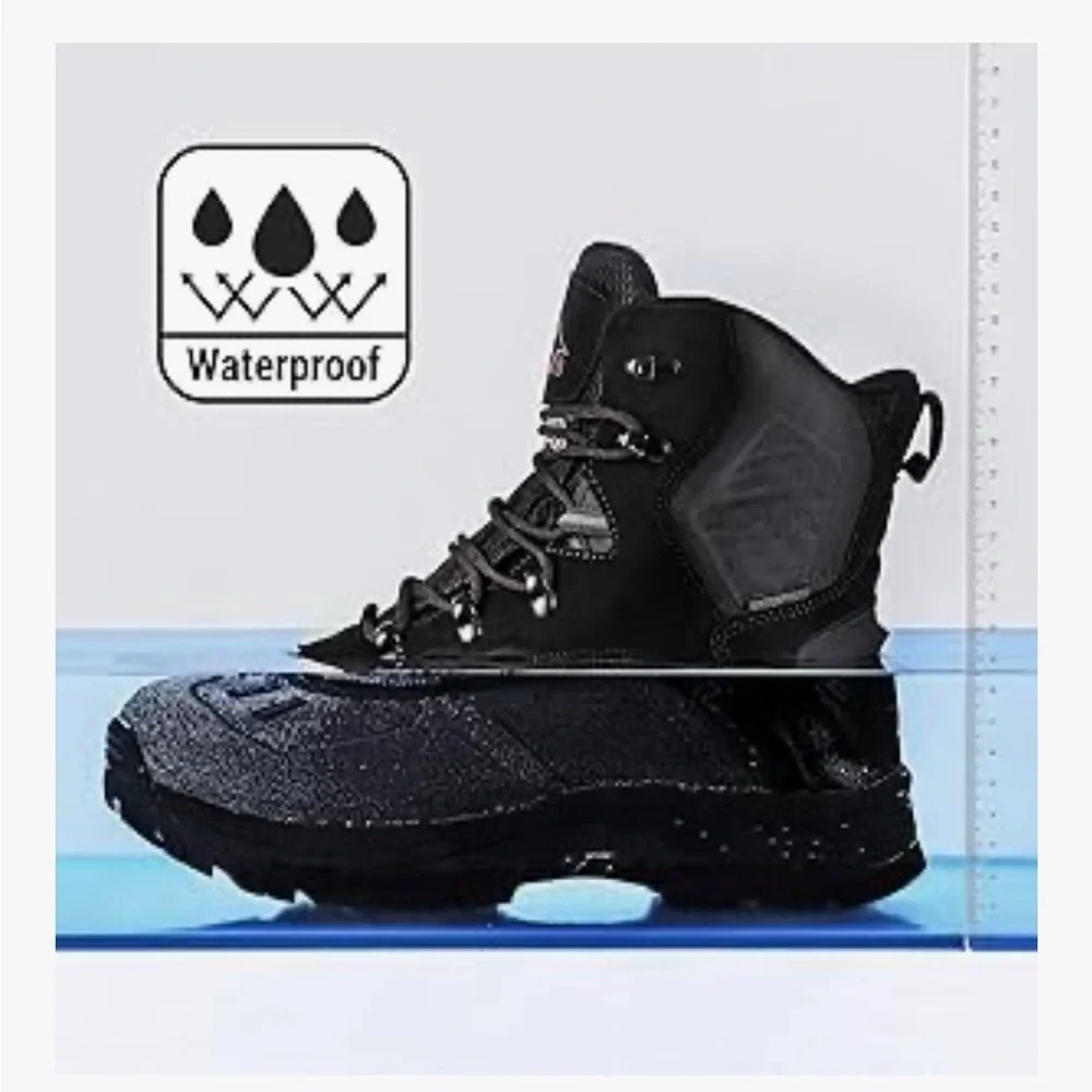 NORTIV8 Men's Insulated Waterproof Construction Rubber Sole Snow Ski Sz 14 NWOB